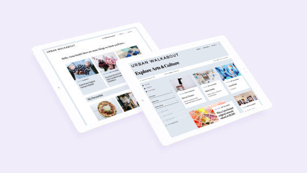 Urban Walkabout Tablet | Equilibrium Design