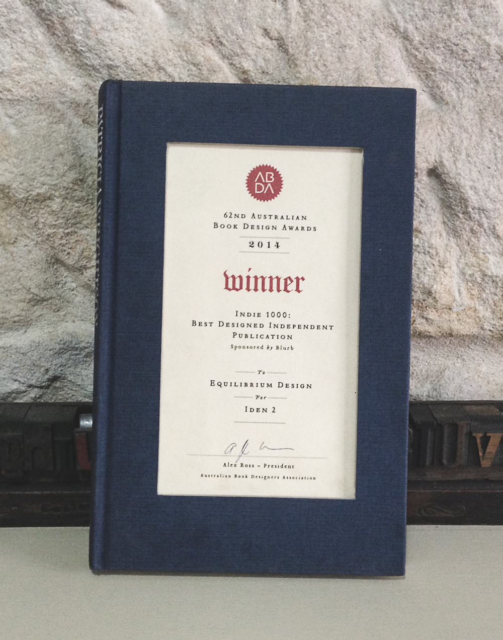 Australian Book Design Awards Winners! Equilibrium Design