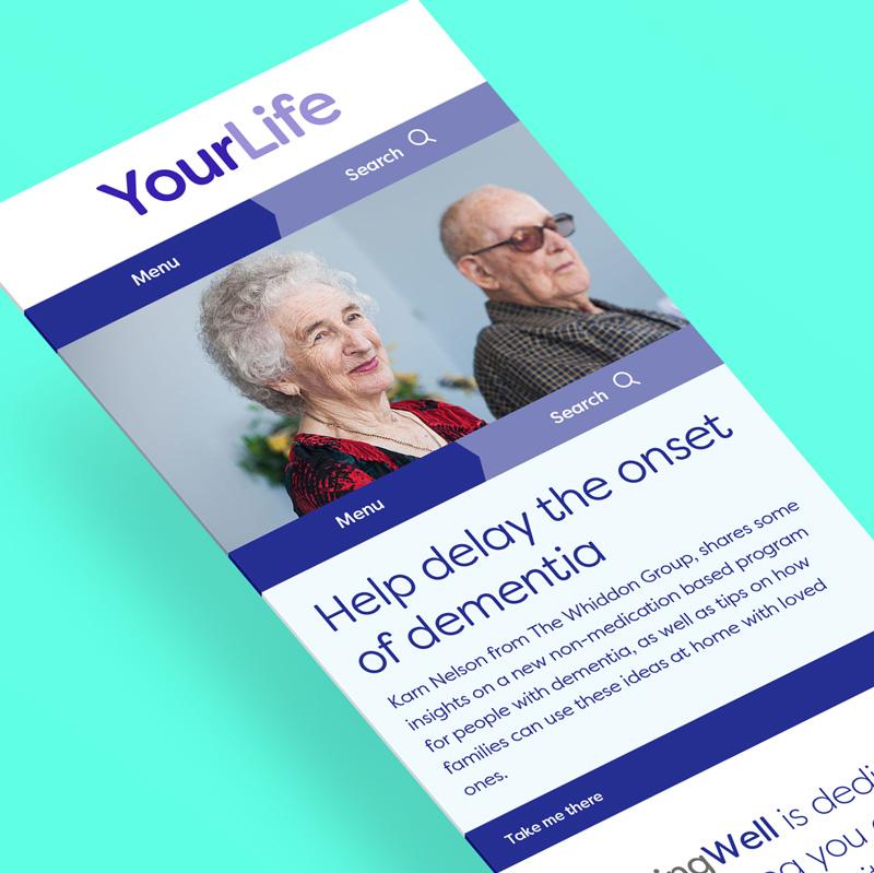 YourLife by Whiddon content site